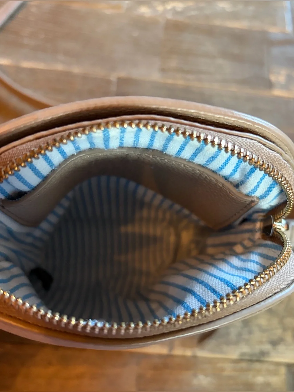 Draper James Pebbled Leather Mini Crossbody Bag